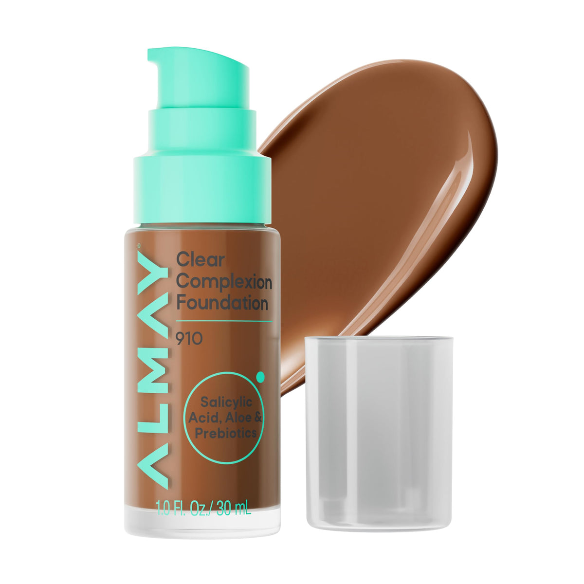 Almay Clear Complexion Foundation, 910, 1 fl oz