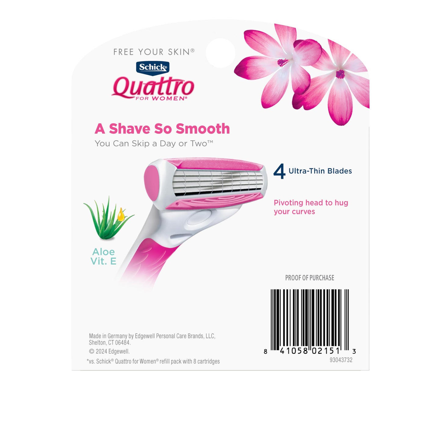 Schick Quattro Womens Razor Blade Refills, 12 Count Beauty and Personal Care Schick Quattro Womens