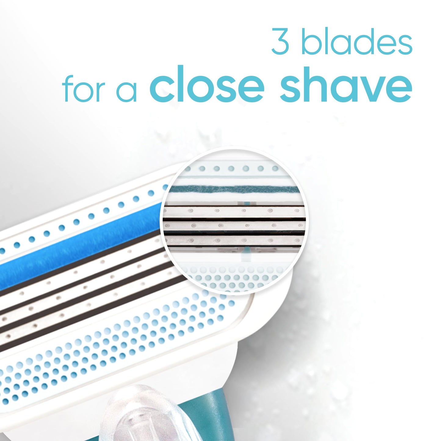 Gillette Venus Smooth Women's Razor Handle + 6 Refills with Soft-Grip Gel Handle Beauty and Personal Care Gillette Venus