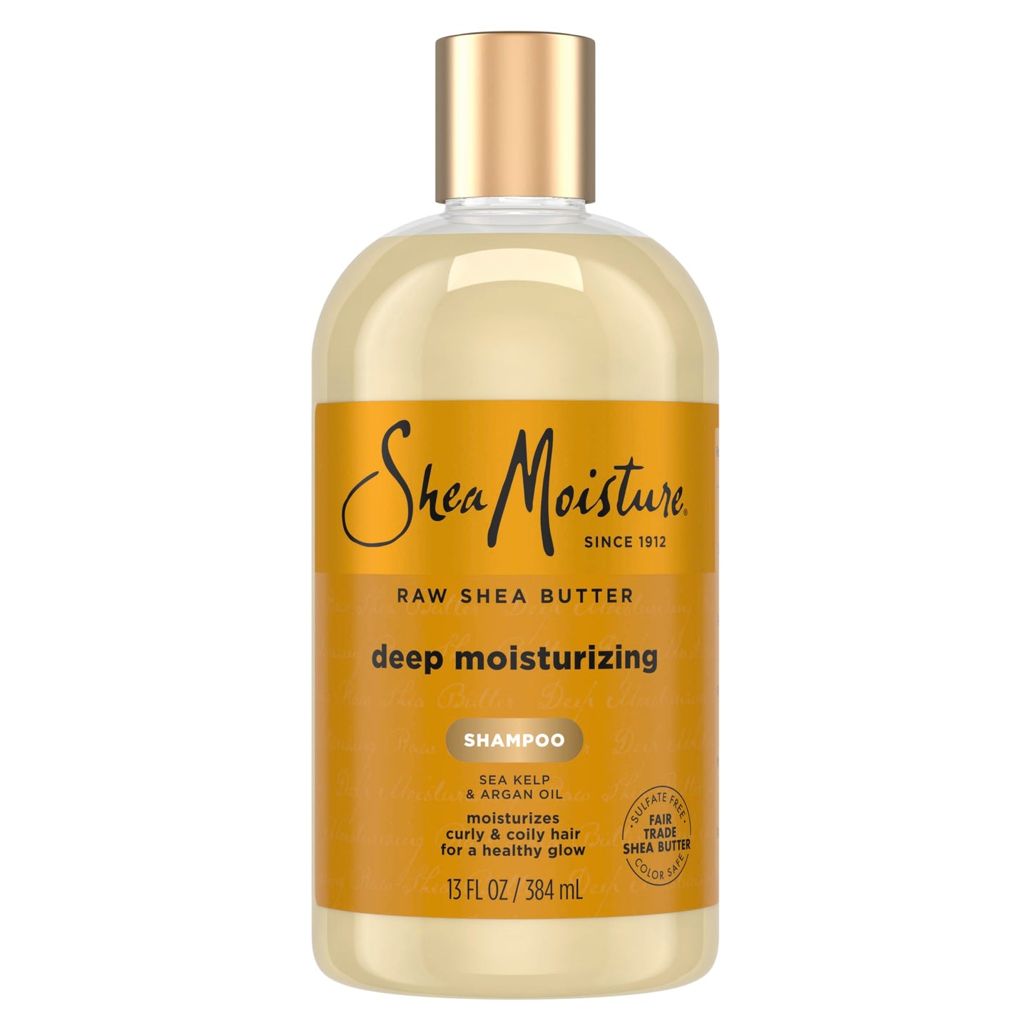 SheaMoisture Raw Shea Butter Deep Moisturizing Shampoo Raw Shea Butter for Dry, Damaged or Transitioning Hair with Argan Oil For a Healthy Glow 13 oz Beauty & Personal Care SheaMoisture