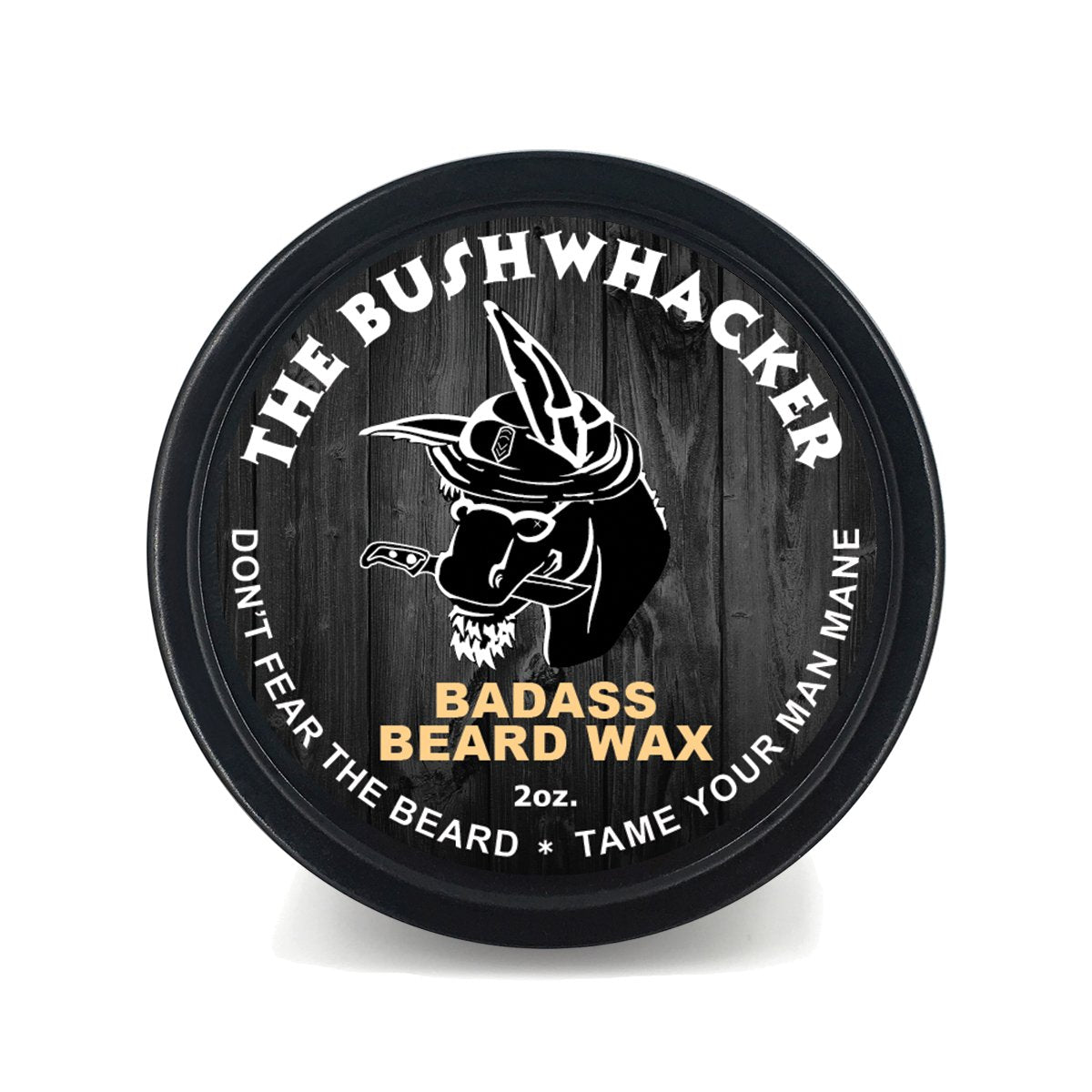 Badass Beard Care Beard Wax For Men - The Bushwhacker Scent, 2 oz - Softens Beard Hair, Leaves Your Beard Looking and Feeling More Dense Beauty and Personal Care Badass Beard Care