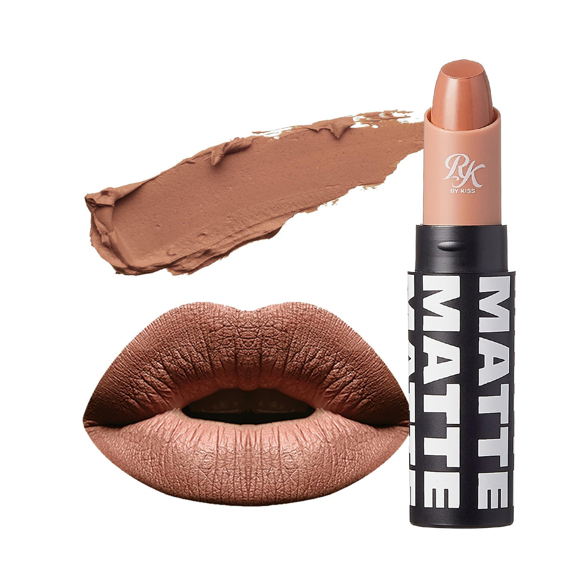 Kiss Ruby Kisses Matte Lipstick Brown Sugar (3ml) Beauty & Personal Care Ruby Kisses