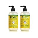 Mrs. MEYER'S Clean Day Hand Soap, Made with Essential Oils, Honeysuckle, 12.5 Fl oz (Pack of 2) Beauty & Personal Care Mrs. MEYER'S