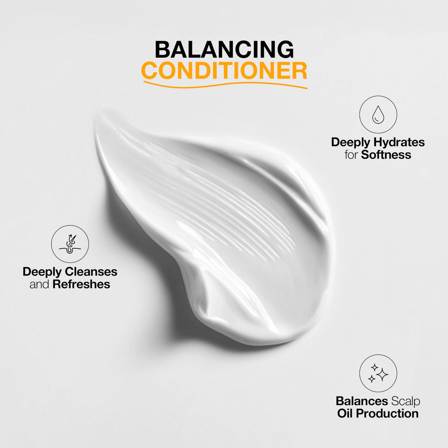 GK HAIR Global Keratin Balancing Conditioner (33.8 Fl Oz/1000ml) For Oily & Color Treated Hair Daily Use After Shampoo Conditioning Deep Cleanser Beauty & Personal Care GK HAIR