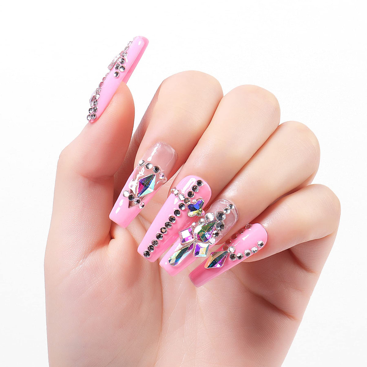 AIMEILI Soak Off U V LED Light Pink Gel Nail Polish - Pertty Pretty in Pink (009) 10ml Beauty & Personal Care AIMEILI
