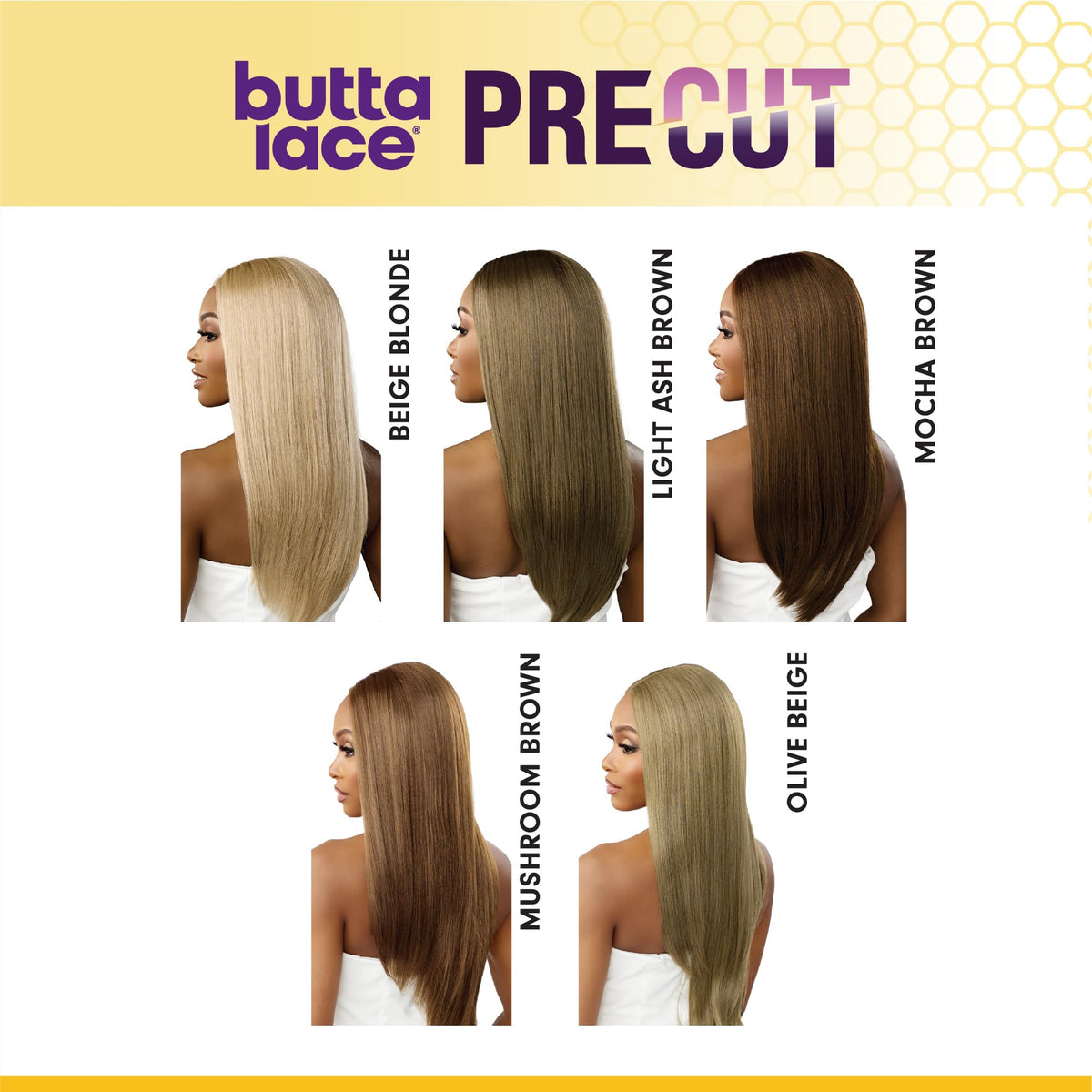 Sensationnel Butta Lace Precut Wig-Unit 22, 1 JETBLACK