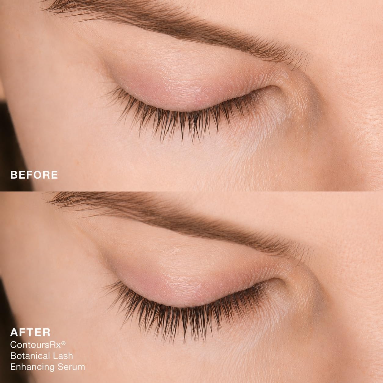 Contours Rx Botanical Lash & Brow Serum - Organic, Drug-Free Growth Formula with Peptides & Botanicals - Strengthens, Hydrates & Nourishes - 5ml Beauty & Personal Care Contours Rx
