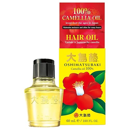 Oshima Tsubaki Camellia seed Oil - English Packaging for US - 100% Pure and Natural, Plant-Based, Single-Ingredient, Moisturizing for Hair, Face Beauty & Personal Care Oshima Tsubaki