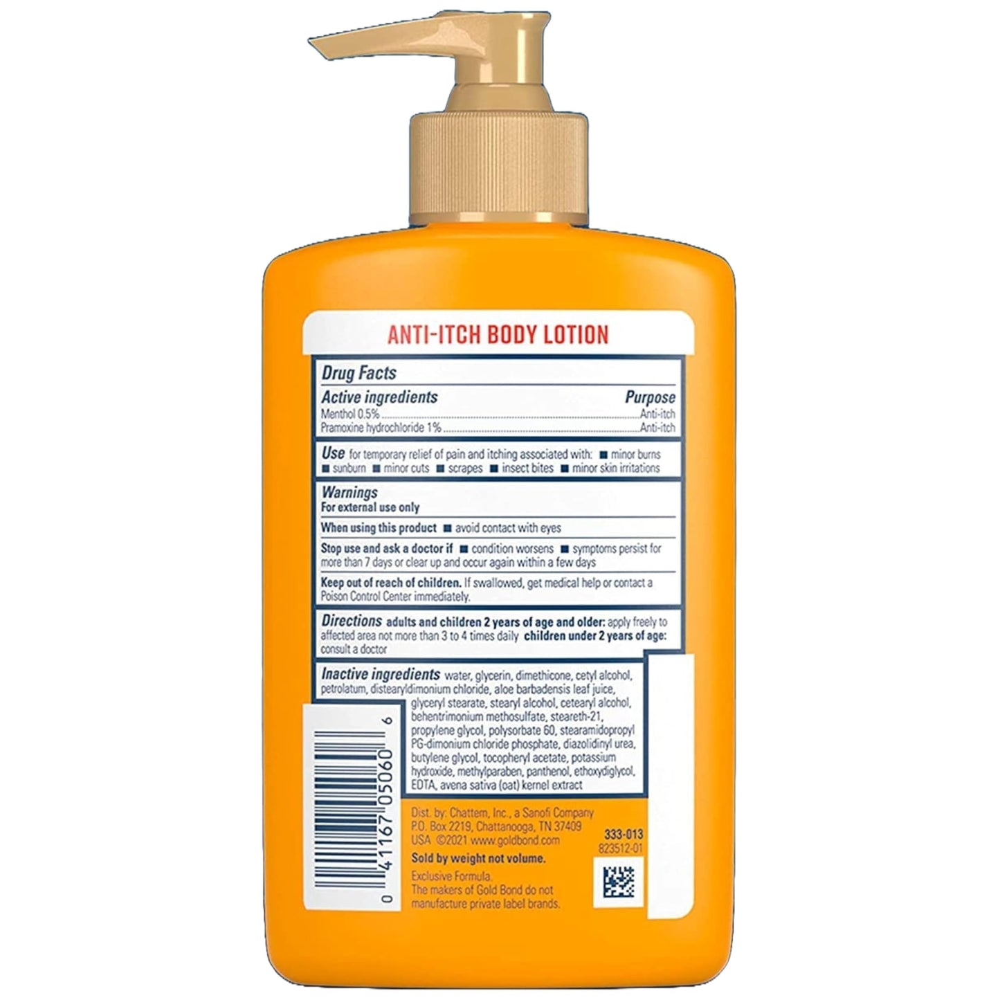 Gold Bond Anti-Itch Lotion 5.5 Ounce Pump (Pack of 3) Beauty & Personal Care Gold Bond