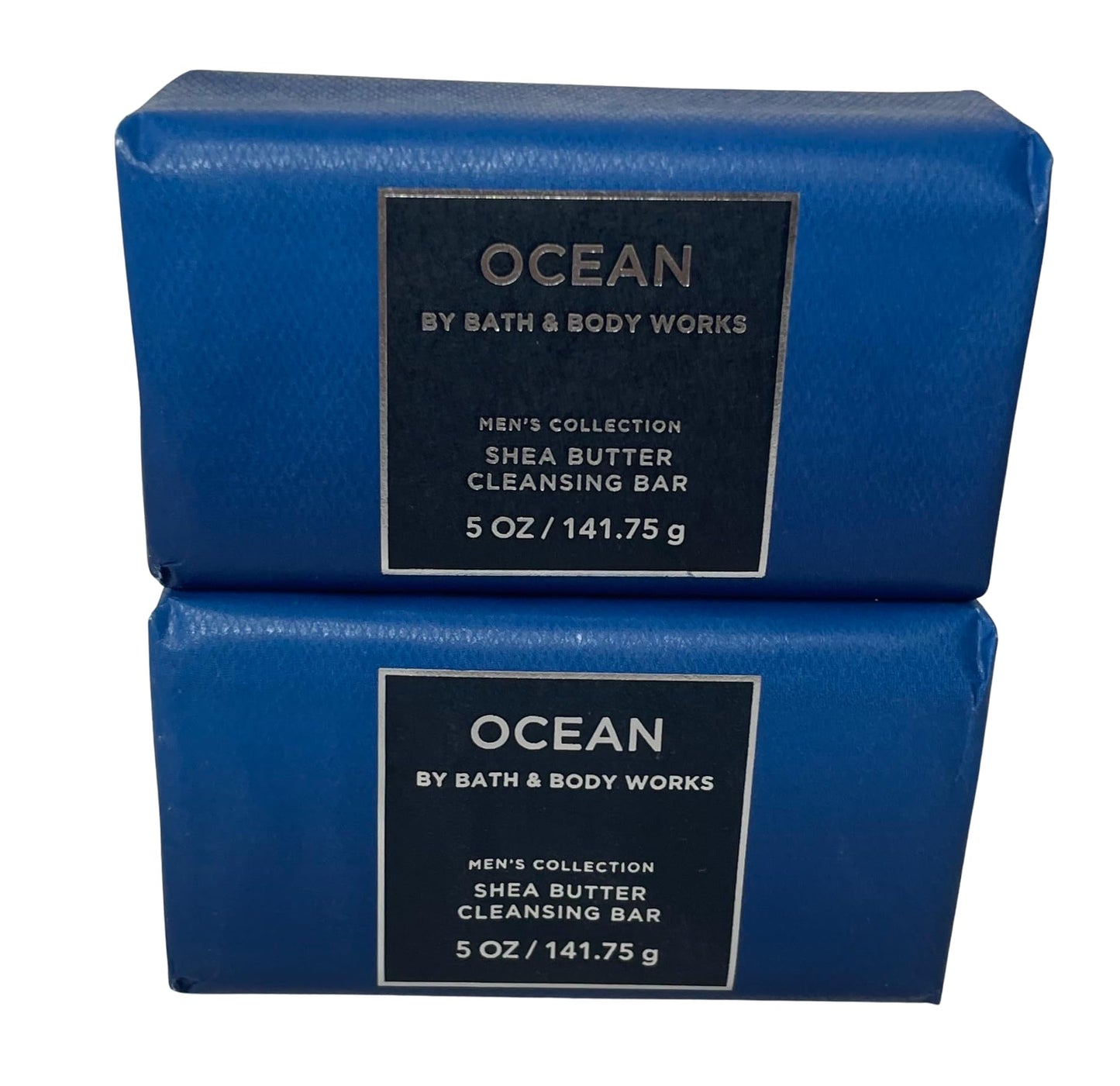 Bath and Body Works Ocean Shea Butter Cleansing Bar Soap 4.2 oz Each Pack of 2 Beauty & Personal Care Bath & Body Works