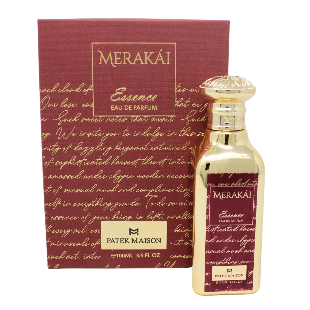 Patek Maison Merakai Essence 3.4 oz Eau De Parfum Spray, Unisex Beauty & Personal Care Patek Maison