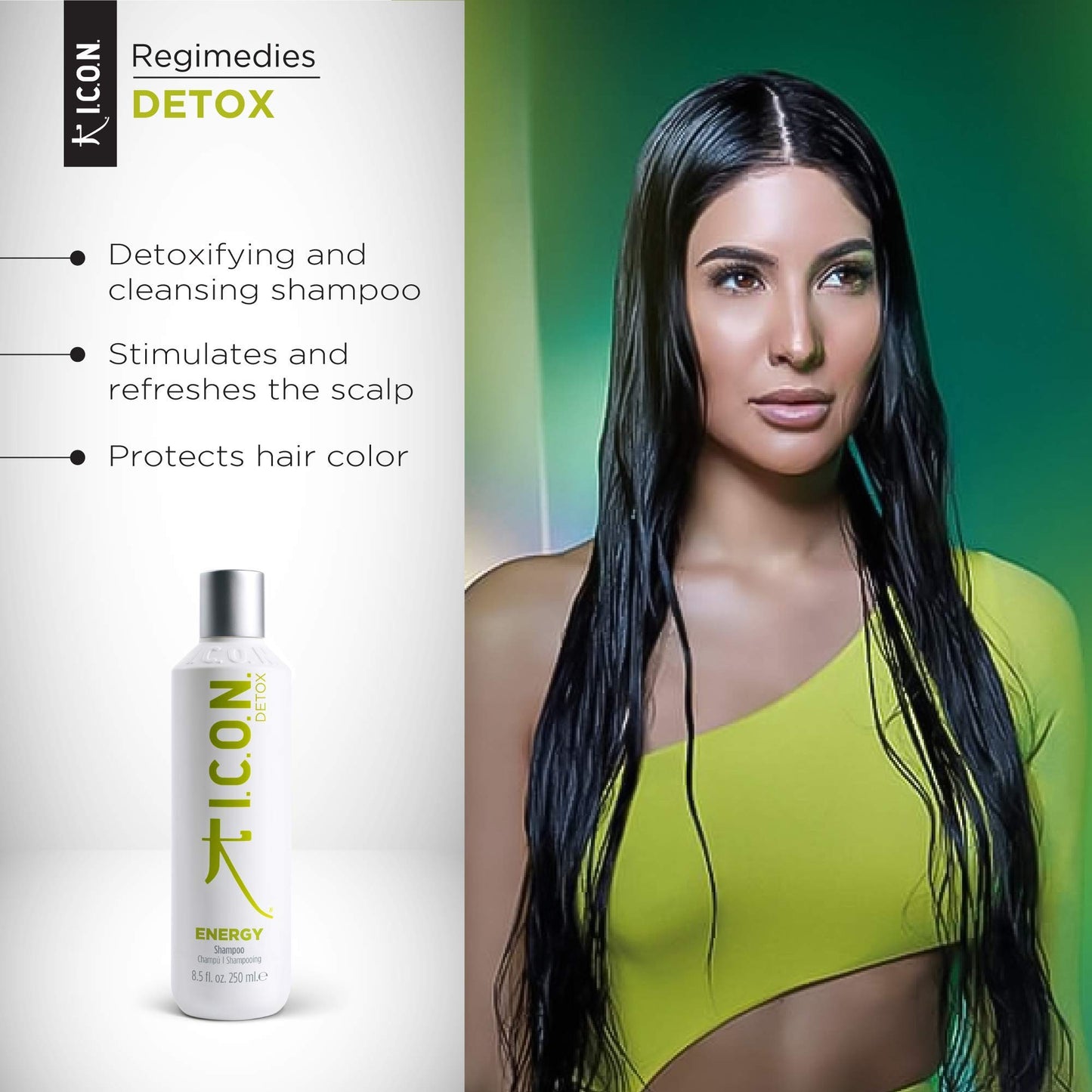 ICON Energy Detoxifying Shampoo 8.5 oz Beauty & Personal Care ICON