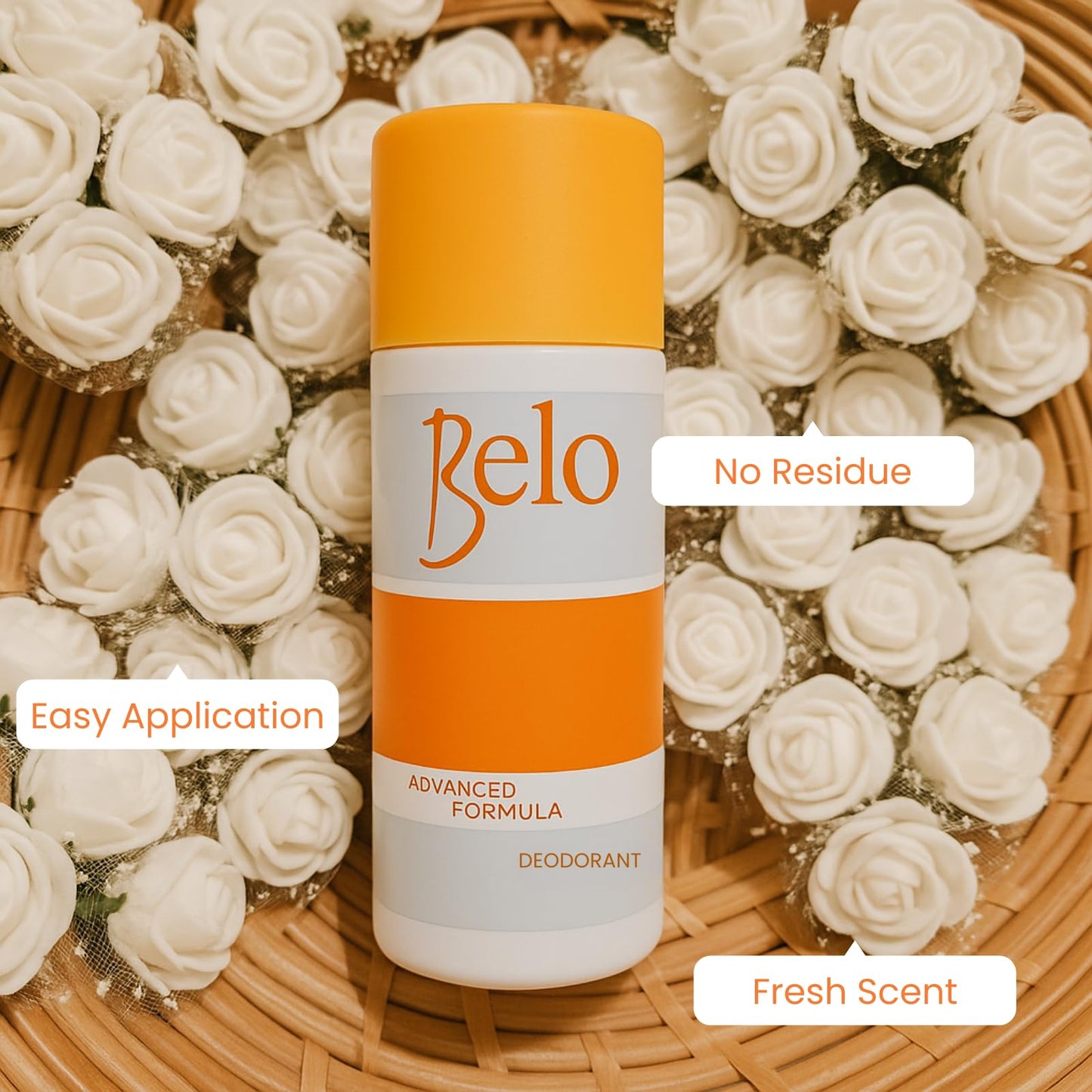 Belo Essentials Intense Roll-On Antiperspirant Deodorant, 48 Hour Protection, Alcohol Free, 40ml Beauty and Personal Care BELO
