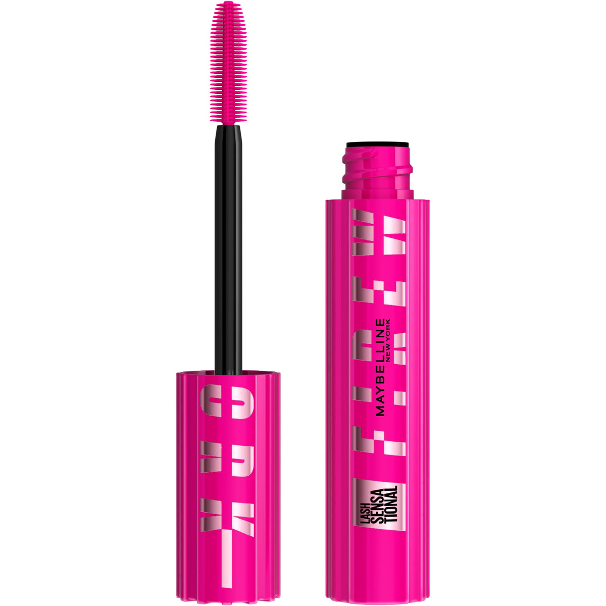 Maybelline Lash Sensational Firework Washable Mascara, Lengthening & Volumizing Mascara for up to 24HR wear, Blackest Black, 1 Count Beauty & Personal Care MAYBELLINE