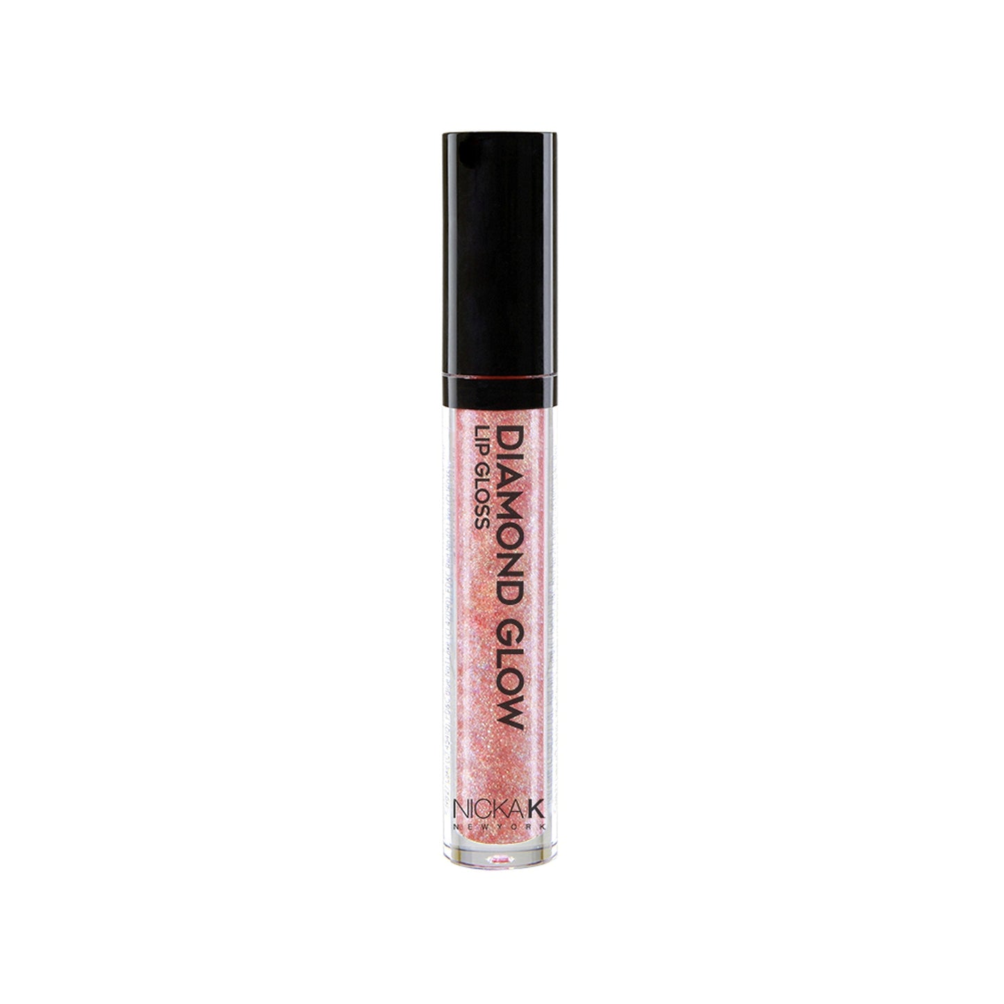 NickaK Diamond Glow Lip Gloss (ANGELIC) Beauty & Personal Care NICKA K NEW YORK