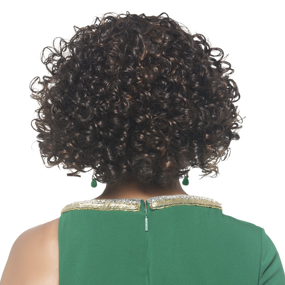 Vivica A. Fox HB1970-V Express Wig, Half Wig, Synthetic Fiber in Color 1B