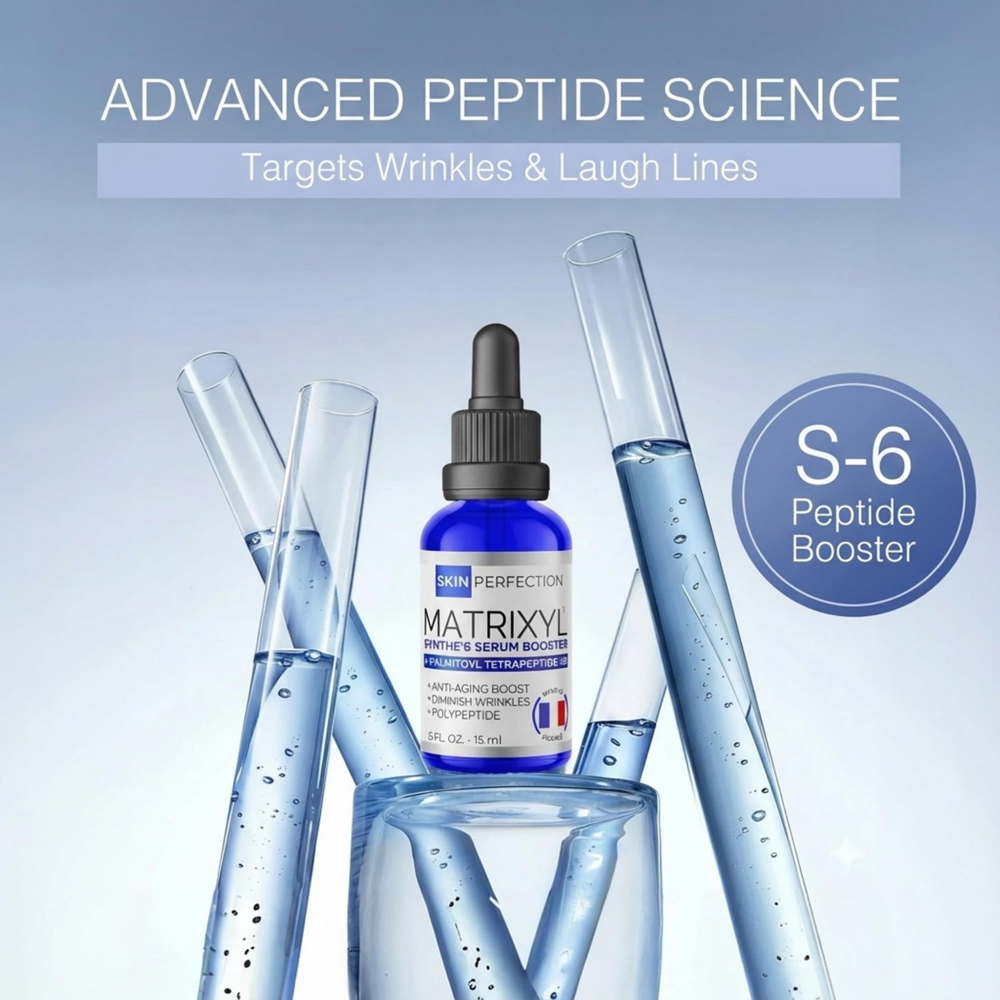 Skin Perfection Matrixyl Synthe 6 Palmitoyl Tetrapeptide 38 DIY Anti-Aging Serum Youth Boost Wrinkle Filler Crow's Feet Laugh Lines on Forehead S-6 Beauty & Personal Care Skin Perfection