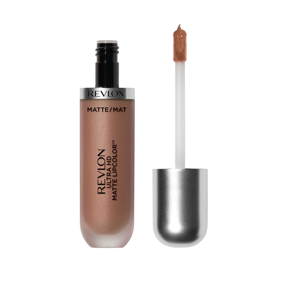 Revlon Ultra HD Matte Lipcolor, Velvety Lightweight Matte Liquid Lipstick in Nude / Brown, Seduction (630), 0.2 oz Beauty & Personal Care REVLON