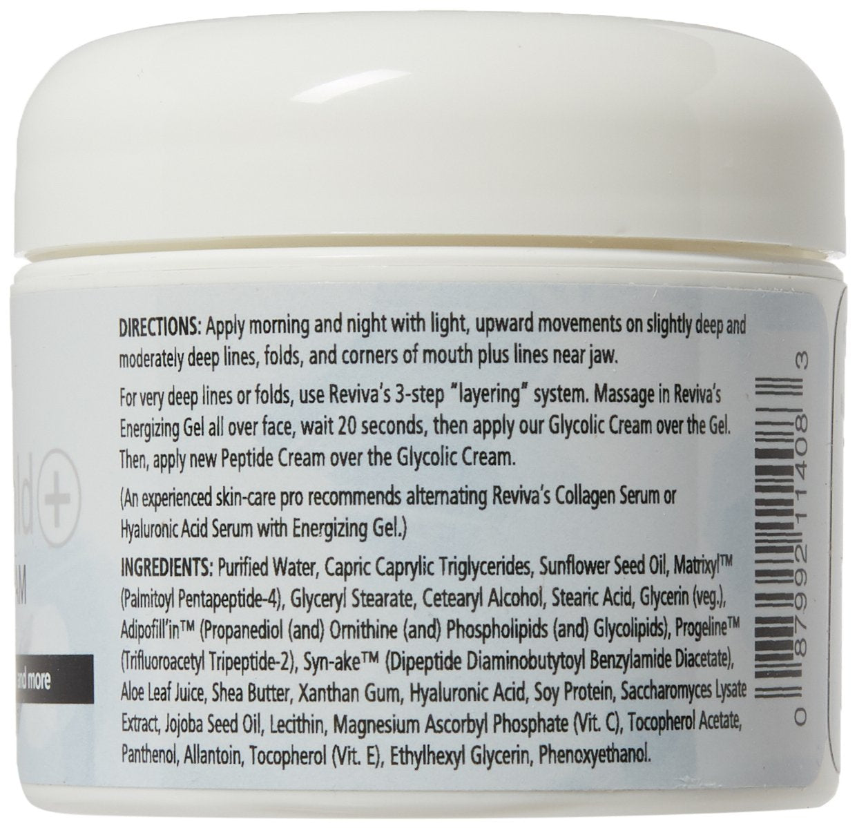 REVIVA Anti-Wrinkle Cream Peptides, 0.05 Pounds Beauty & Personal Care Reviva Labs