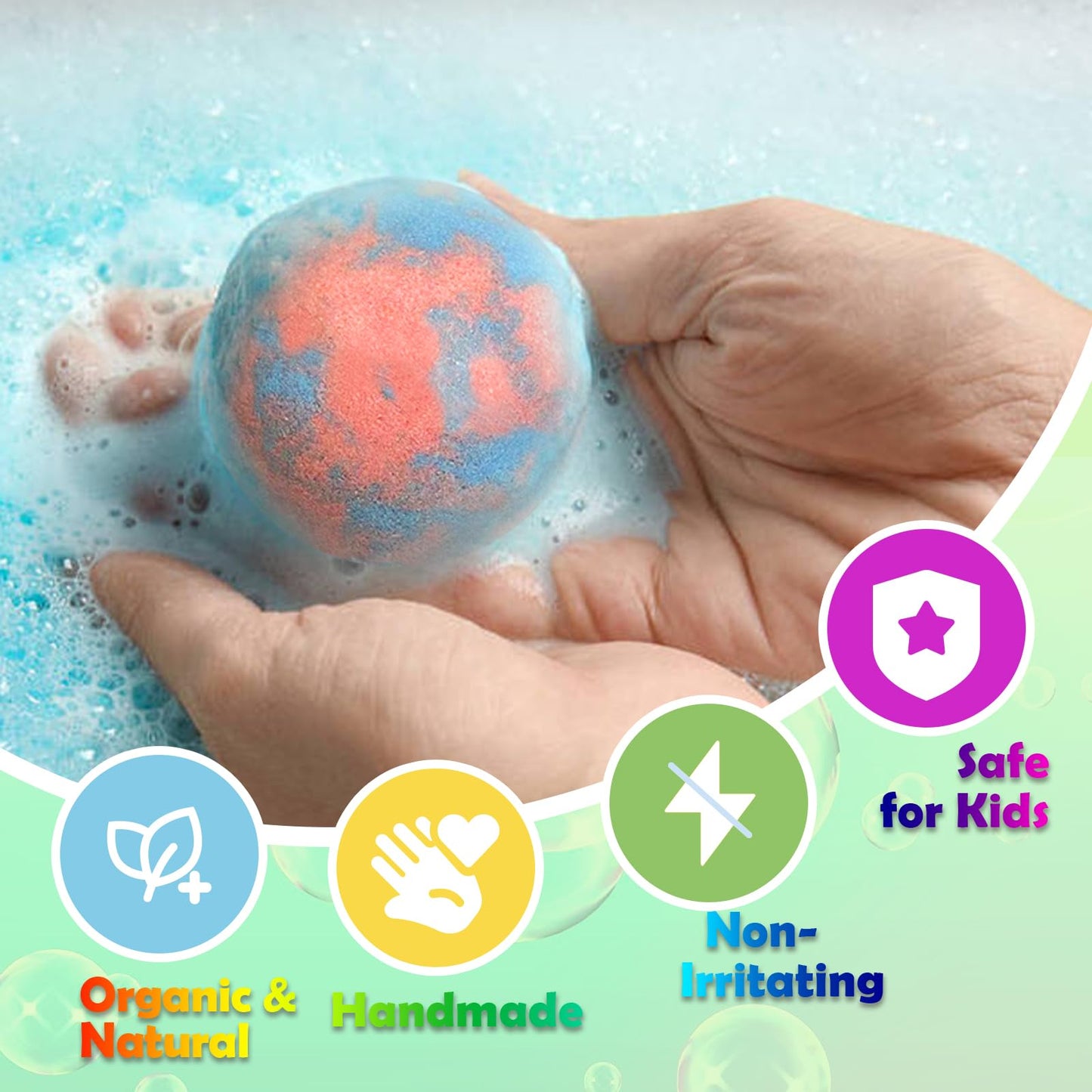 Bath Bombs for Kids with Surprise Toys Inside, 20 Pack Kids Bath Bombs with Puppy Dolls & Dog Pretend Playset Bath Toys, Child-Safe Bubble Bath Beauty and Personal Care Excalla
