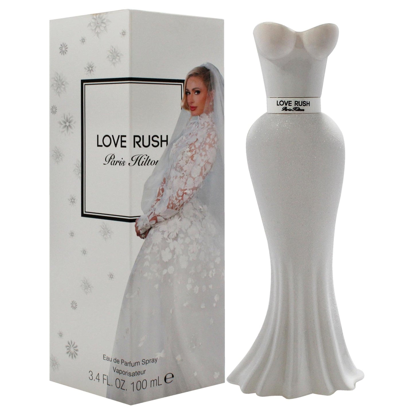 Paris Hilton Love Rush Eau de Parfum Spray Perfume for Women | Floral Fragrance | Notes of Italian Bergamot, Gardenia, Sandalwood and Vanilla | Beauty & Personal Care Paris Hilton