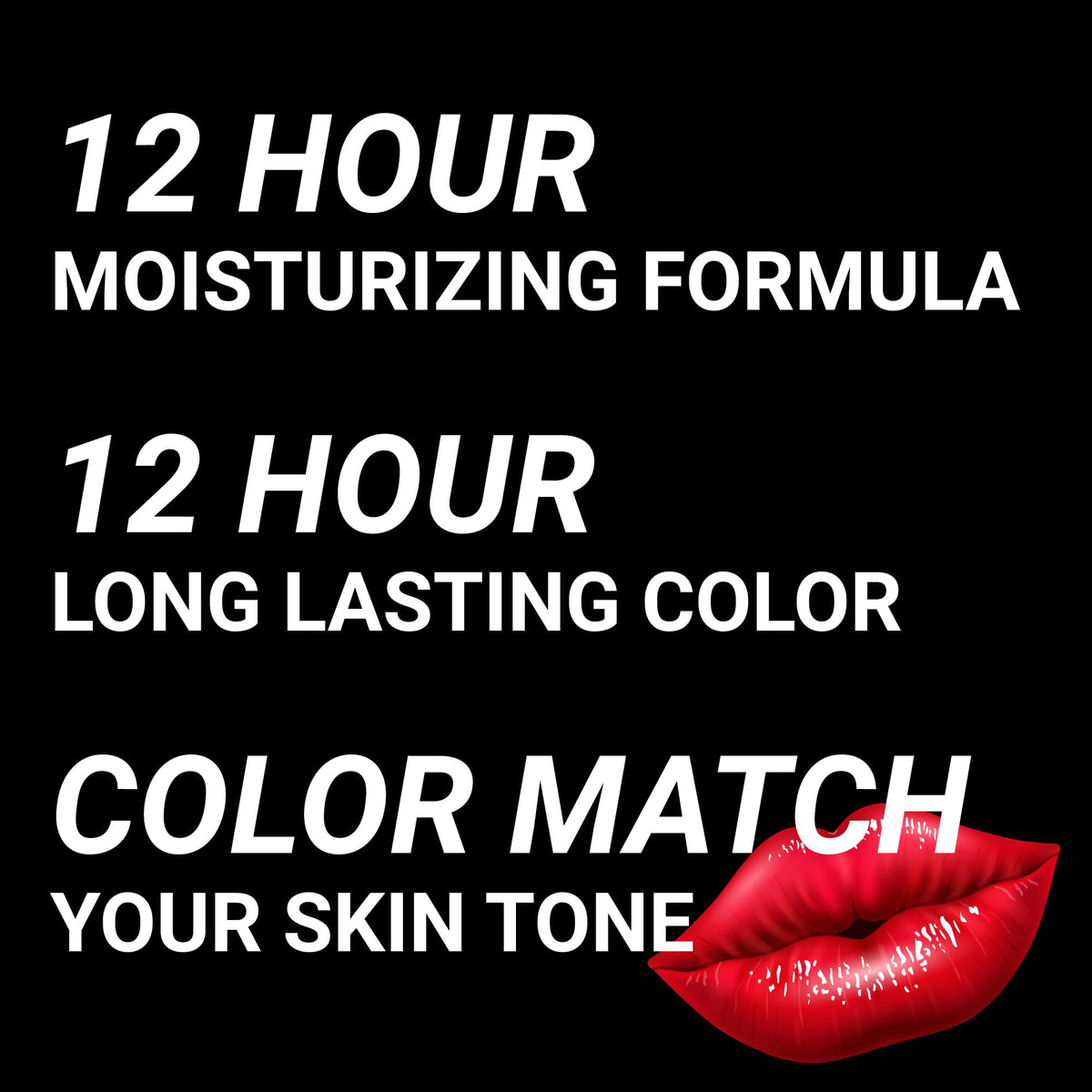 MOODmatcher LIVAURA Original Color Changing Lipstick - 12 Hours Long-Lasting, Moisturizing, Smudge-Proof, Glamorous Personalized Color, Premium Beauty & Personal Care MOODmatcher