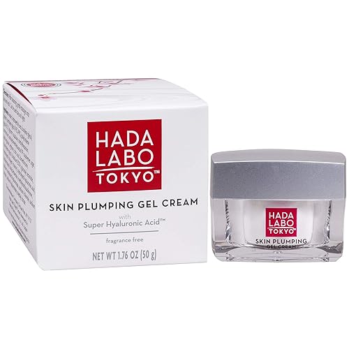 Hada Labo Tokyo Plumping Gel Cream, Facial Moisturizer, Clinically Proven to Provide 24-Hour Moisture in One Use, Super HyaluronicAcid, Ceramides Beauty & Personal Care Hada Labo Tokyo