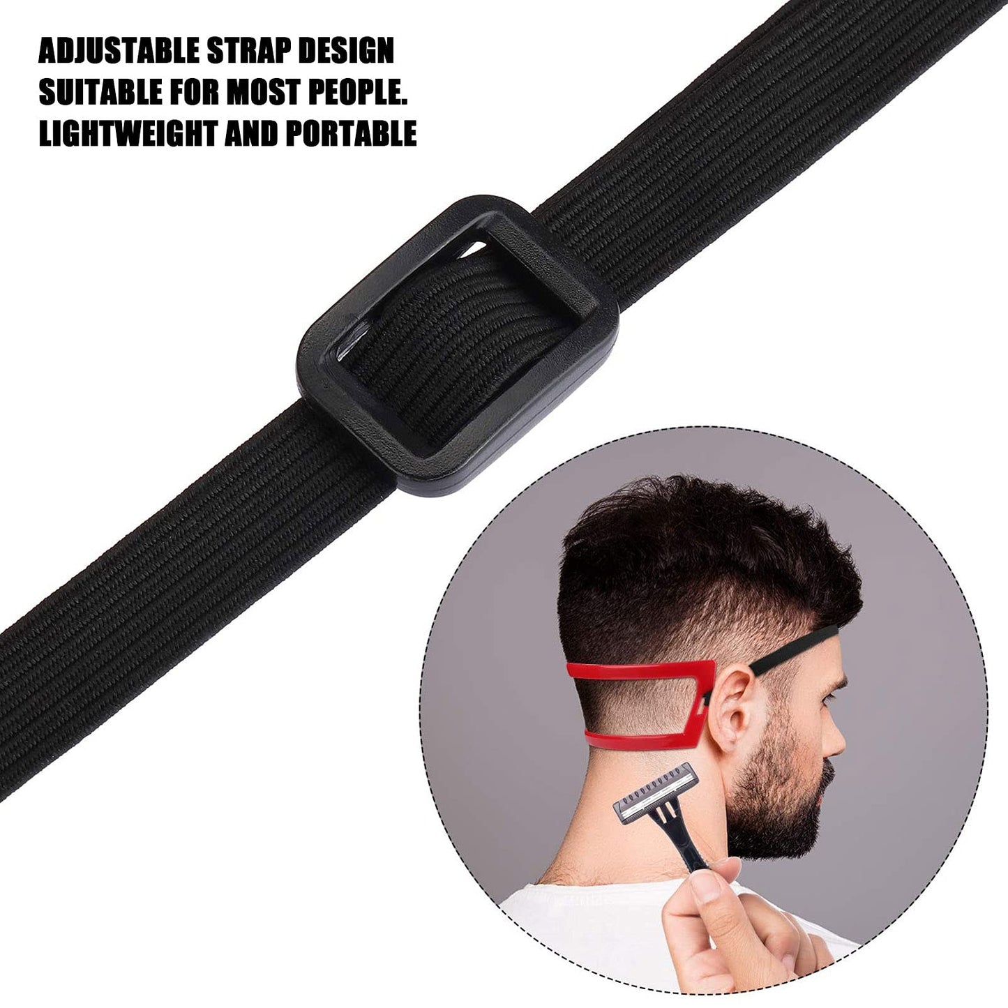 Beard Lineup Tool, Beard Shaping Tool, Beard Template, Beard Neckline Shaving Template Set Goatee and Neckline Shaving Tool Hair Cut Self Haircut Beauty and Personal Care Betued