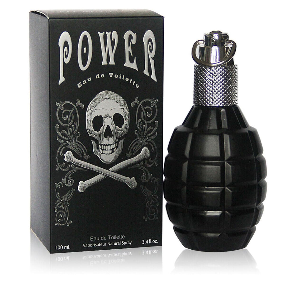 POWER by Secret Plus Men's Eau De Toilette 3.4 Fl OZ Spray in GRENADE bottle Beauty & Personal Care CEROD
