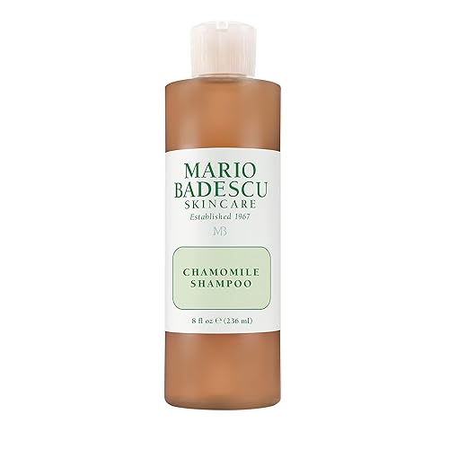 Mario Badescu Chamomile Shampoo for Oily and Sensitive Scalps | Gentle Shampoo that Clarifies and Soothes |Formulated with Chamomile Extract| 8 FL OZ Beauty & Personal Care Mario Badescu