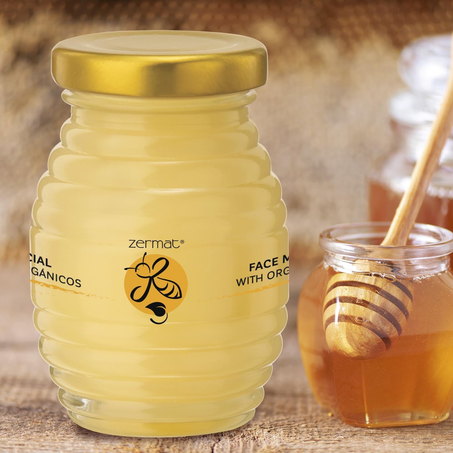 Zermat Facial Mask Royal Jelly, Facial mask with organic ingredients that help moisturize and soften the delicate skin of the face, visibly reducing Beauty & Personal Care Zermat