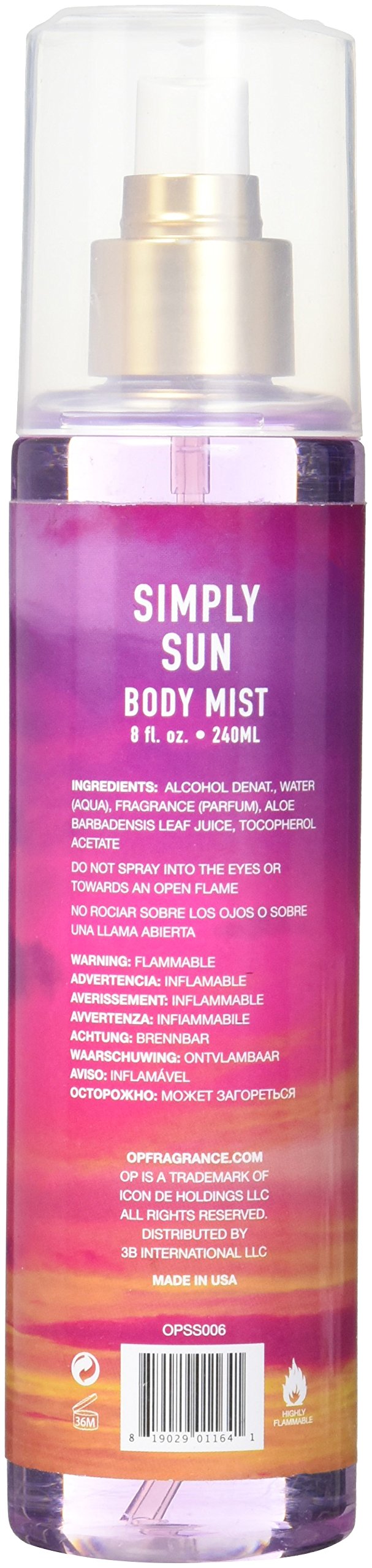 Ocean Pacific Simply Sun Body Mist for Her, 8 Fluid Ounce Beauty & Personal Care Ocean Pacific