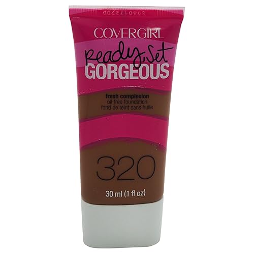 COVERGIRL Ready Set Gorgeous Foundation Soft Sable 320, 1 oz (packaging may vary) Beauty & Personal Care COVERGIRL