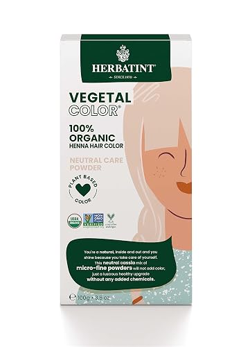 Herbatint Henna Color Organic Hair Care Treatment - Plant-Based Henna Powder & Herbal Formula - Vegan - Neutral Care - 3.5 oz Beauty & Personal Care Herbatint