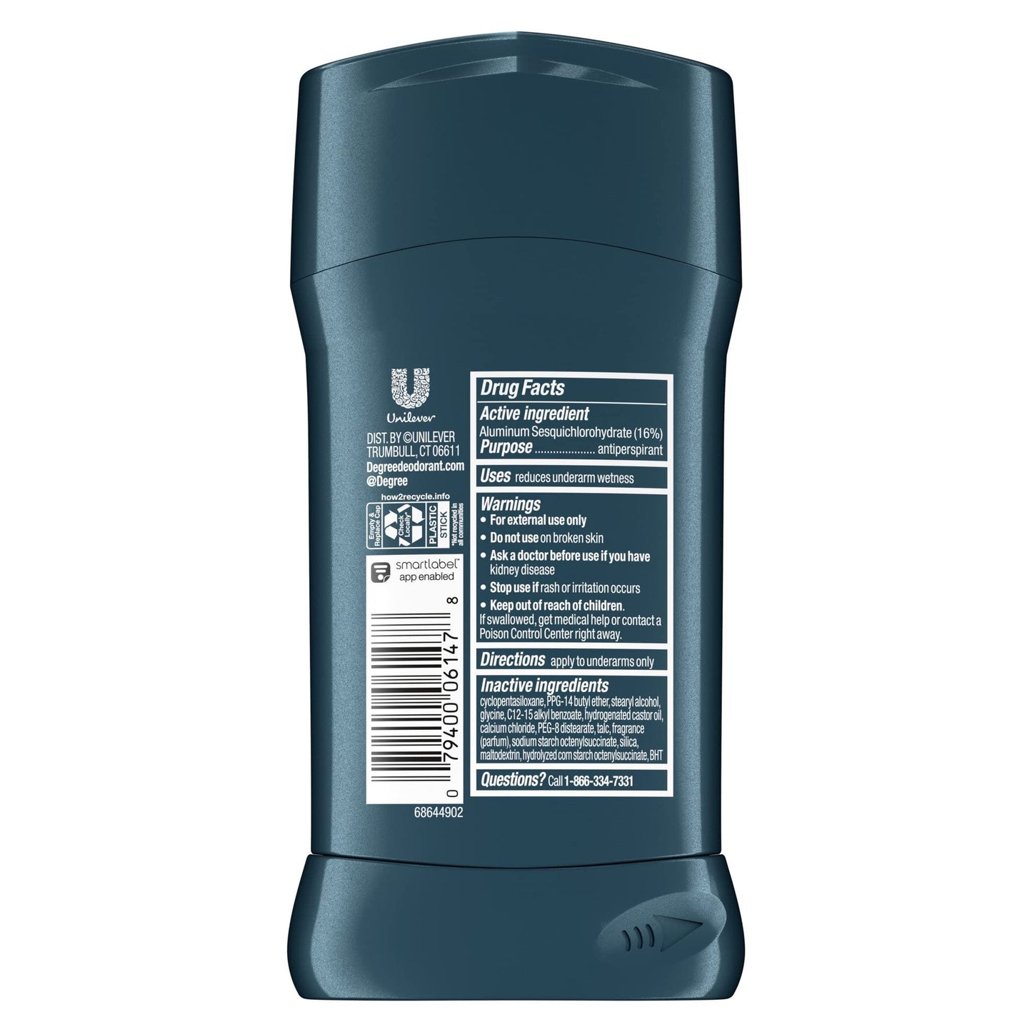Degree Men Adventure Advanced Protection Antiperspirant Deodorant Stick, 2.7 oz (Pack of 18) Beauty and Personal Care Degree