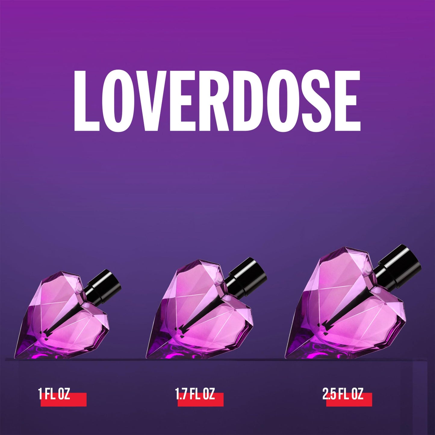 Diesel Loverdose Eau De Parfum Spray Perfume For Women, 1.0 Fl. Oz. Beauty & Personal Care Diesel