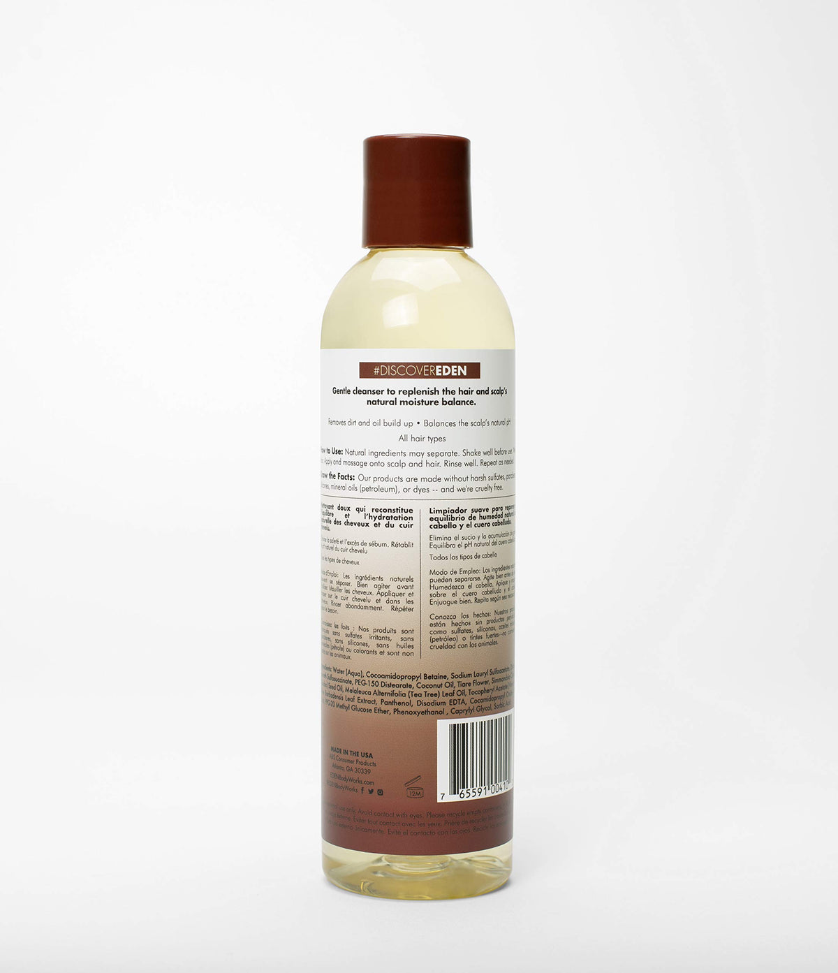 EDEN BodyWorks JojOba Monoi Moisturizing Shampoo, 8oz- Packaging May Vary