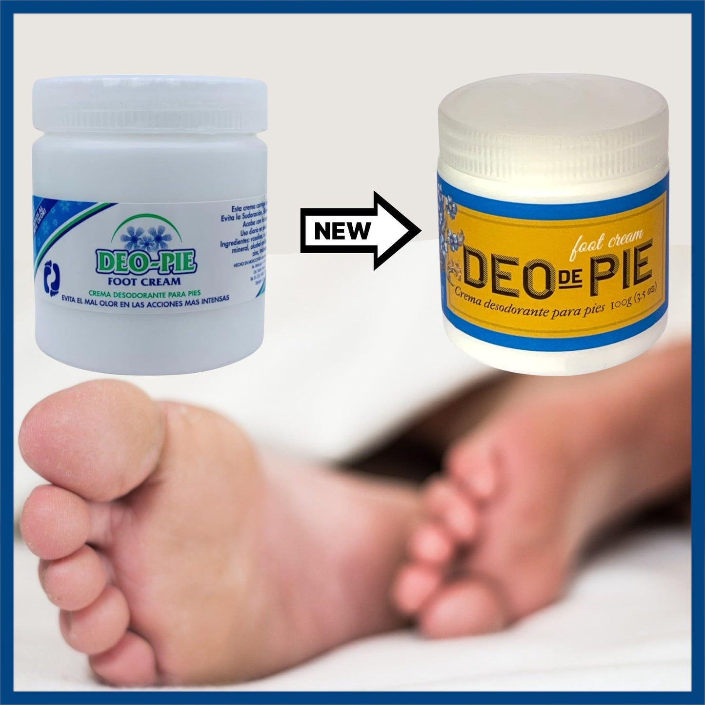 Deodorant Foot Cream Deo Pie by Florigan® 100grs. Beauty and Personal Care Florigan