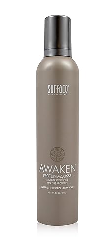Surface Hair - Awaken Mousse: Color Safe, Volumizing, Firm Hold Hair Mousse to Thicken Hair, Sulfate-Free, Paraben-Free, 8.8 oz Beauty & Personal Care SURFACE