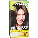 Garnier Nutrisse Haircolor, 30 Darkest Brown 1 ea (Pack of 3) Beauty & Personal Care NUTRISSE