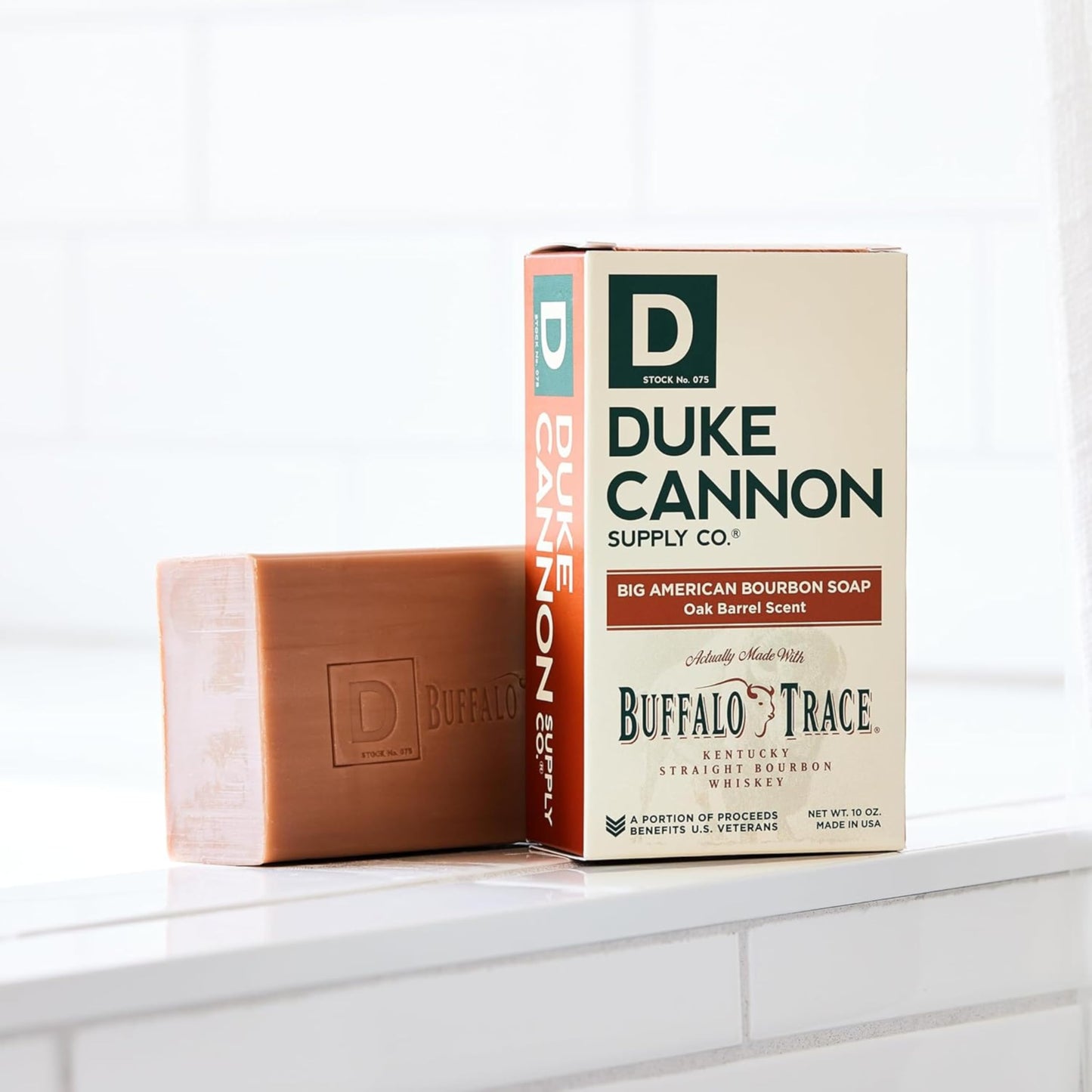 Duke Cannon Supply Co. Big Brick of Soap - Superior Grade, Extra Large Men's Bar Soap with Masculine Scents, All Skin Types, 10 oz Beauty & Personal Care Duke Cannon Supply Co.