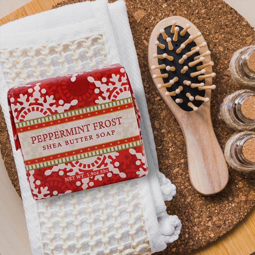 Greenwich Bay Shea Butter Soap Sampler - Boxed Set of 4 Assorted Scents (Christmas Holiday 4) Beauty & Personal Care Greenwich Bay
