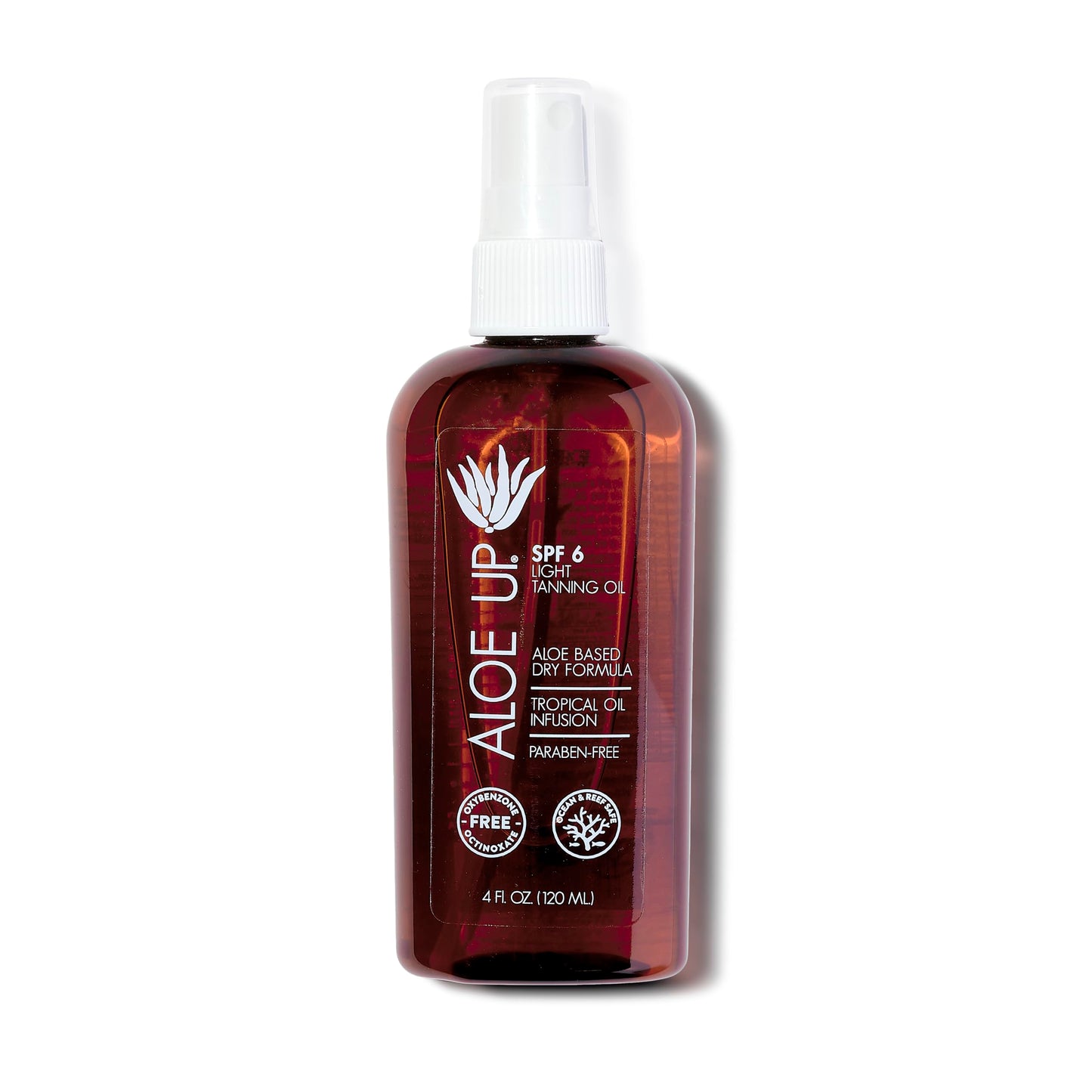 Aloe Up Light Tanning Oil With SPF 6 Sunscreen - Body and Face Tanning for Outdoor Sun - With Pure Aloe Vera Oil and Natural Oils - Absorbs Quickly Beauty & Personal Care ALOE UP