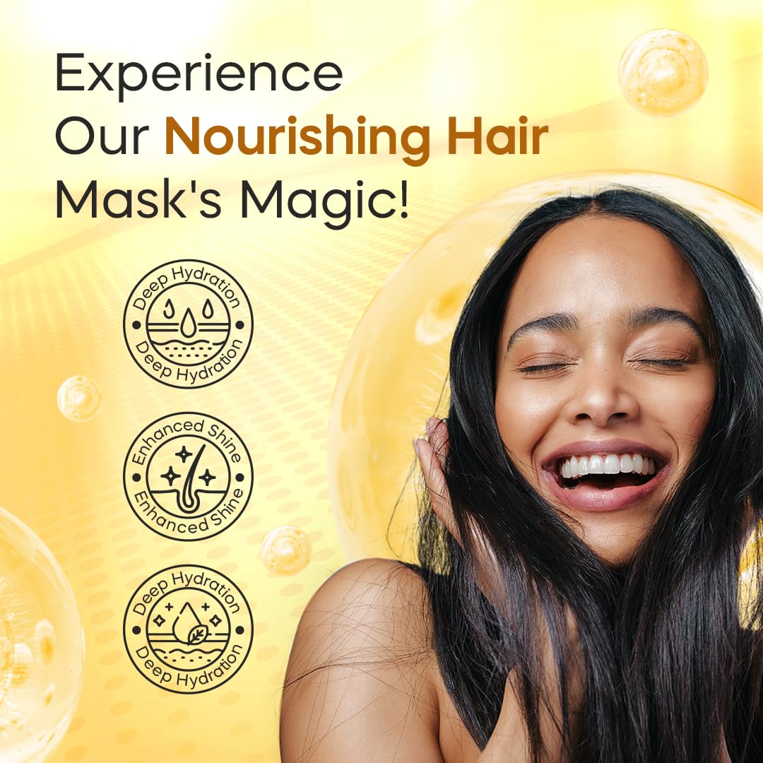DOMINICAN MAGIC Nourishing Revitalizing Hair Mask with Aloe Vera, Hair Treatment, Deep Repair & Revitalize for Dry, Damaged Hair, All Hair Types, 16oz Beauty & Personal Care DOMINICAN MAGIC