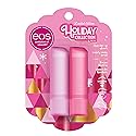eos Holiday Lip Balm Gift- Strawberry Cheer & Candy Cane Swirl, Stocking Stuffers, All-Day Moisture Lip Care, 0.14 oz, 2-Pack Beauty & Personal Care eos