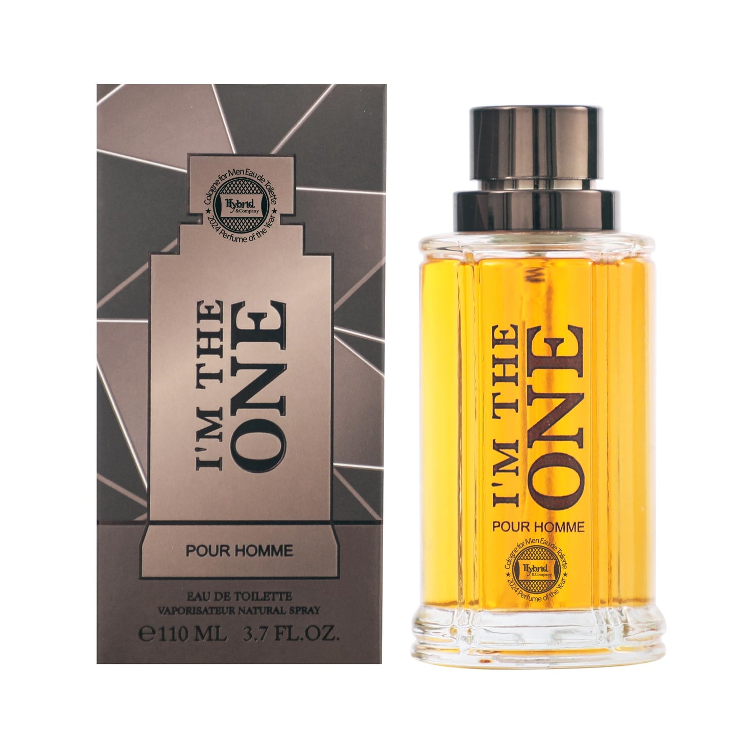 Hybrid & Company I'm The One Pour Homme For Men Eau De Parfum Vaporisateur Natural Spray 3.4 Fl Oz Beauty & Personal Care Hybrid & Company