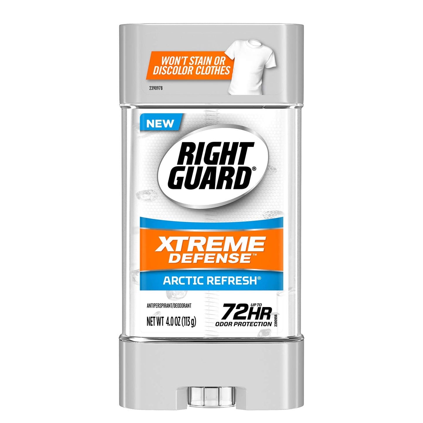 Right Guard Xtreme Defense Antiperspirant Deodorant Gel, Arctic Refresh, 4 Ounce (6 pack) Beauty and Personal Care Right Guard