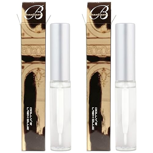 Dolly's Lash Premium Eyelash Extension Glue Bottle Natural, Long-Lasting, Strong Hold (5 mL) 2 Pieces Beauty & Personal Care PANA