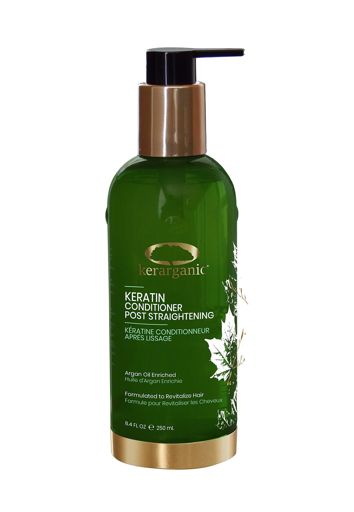 KERARGANIC® KERATIN CONDITIONER POST-STRAIGHTENING PREMIUM (250ml/8.4floz).