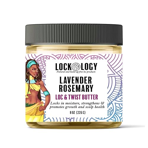 Loc Retwist Butter & Dread Wax for Growth - Lavender Rosemary All Natural NO Build Up Loc Products by Lockology Beauty & Personal Care Lockology